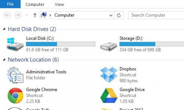 Добавление папок и файлов в Избранное в Windows Как добавить файлы папку windows